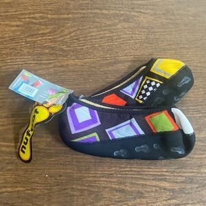 Soft Flats. XL Yoga,Airplane, hotel, hospital, cruise. NWT No skid soles